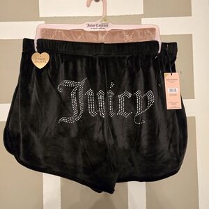 Juicy Couture Velour Shorts – 2 Pack (Size L)
